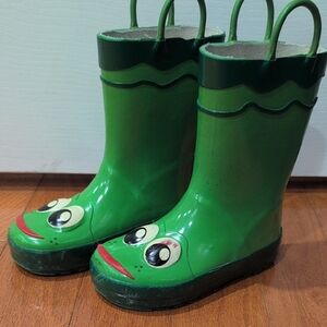 Frog Kids Rain Boots